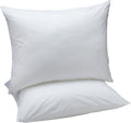 Amazon Basics Down Alternative Bed Pillows with Hypoallergenic Pillow Protector Cases, Soft Density for Stomach and Back Sleepers…