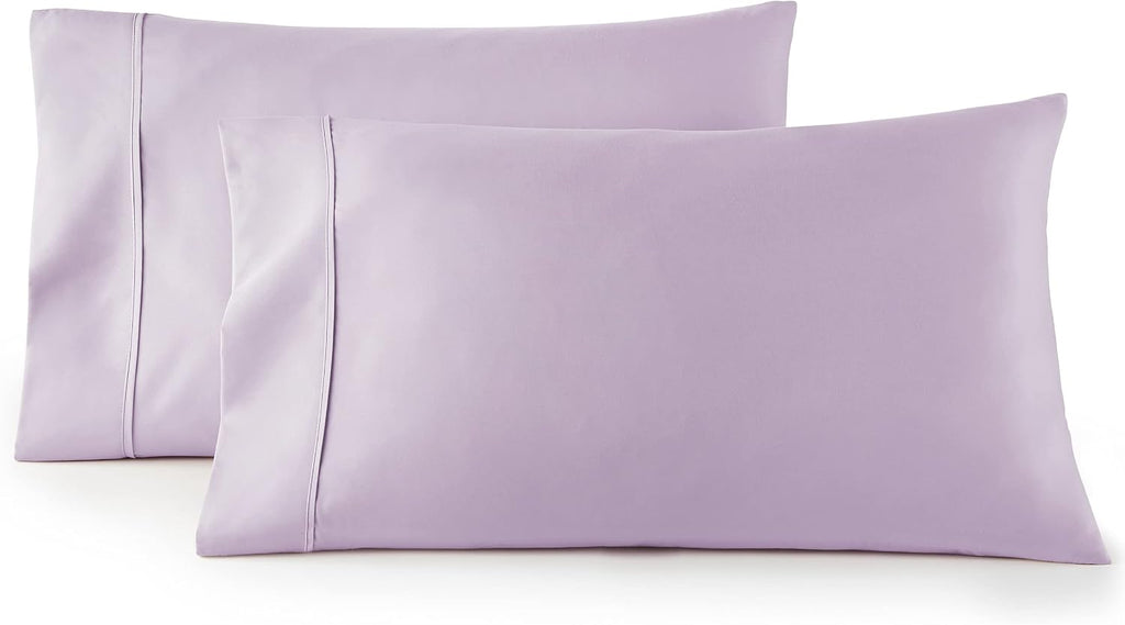 HCCollection HC Collection King Pillow Cases Set of 2- Microfiber, Extra Soft Pillowcases - easy maintenance & Machine Washable…