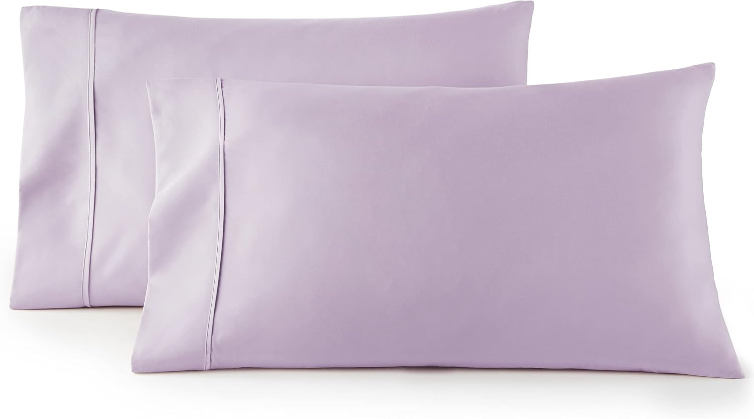 HCCollection HC Collection King Pillow Cases Set of 2- Microfiber, Extra Soft Pillowcases - easy maintenance & Machine Washable…