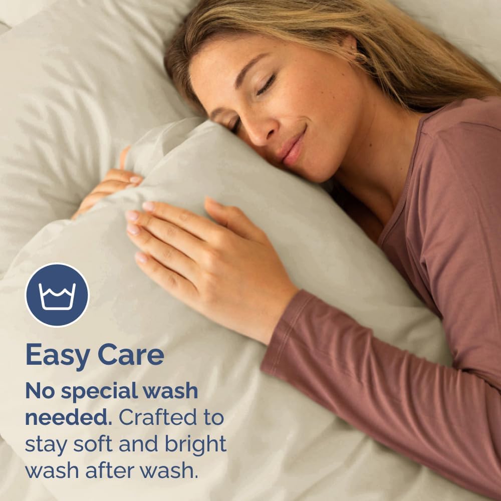 Standard Pillow Cases Set of 6 - Ultra Soft Hotel Quality Pillowcase Covers - Comfy, Cozy & Wrinkle Free - Shrink, Stain and Fade…