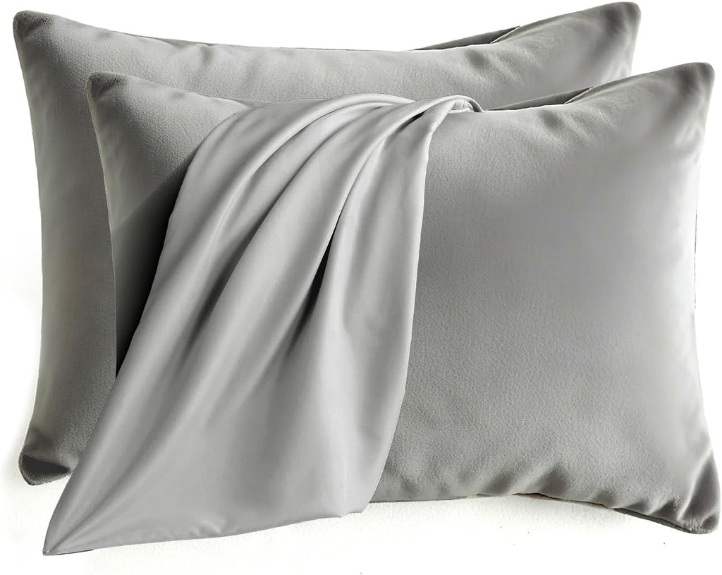 QJFabricCO Q&J Fabric Co.Bedding Pillow Cases Standard Size set of 2 Soft Brushed Microfiber Pillow Cover, Wrinkle-Free, Fade-Resistant, Envel…