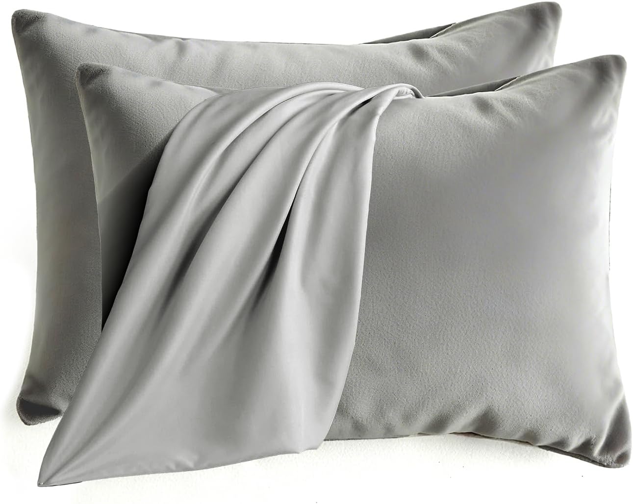 QJFabricCO Q&J Fabric Co.Bedding Pillow Cases Standard Size set of 2 Soft Brushed Microfiber Pillow Cover, Wrinkle-Free, Fade-Resistant, Envel…