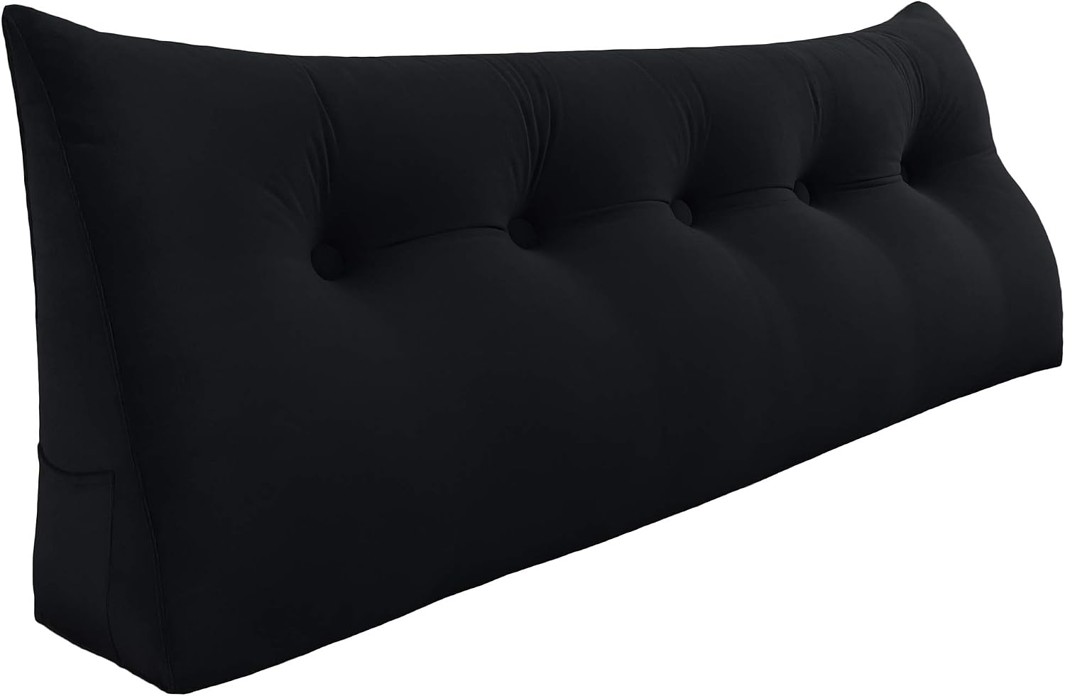 Headboard Pillow King - Bed Wedge Headboard Reading Pillow for Sitting in Bed, Large Daybed Pillow, Velvet Positioning Support Bedrest…
