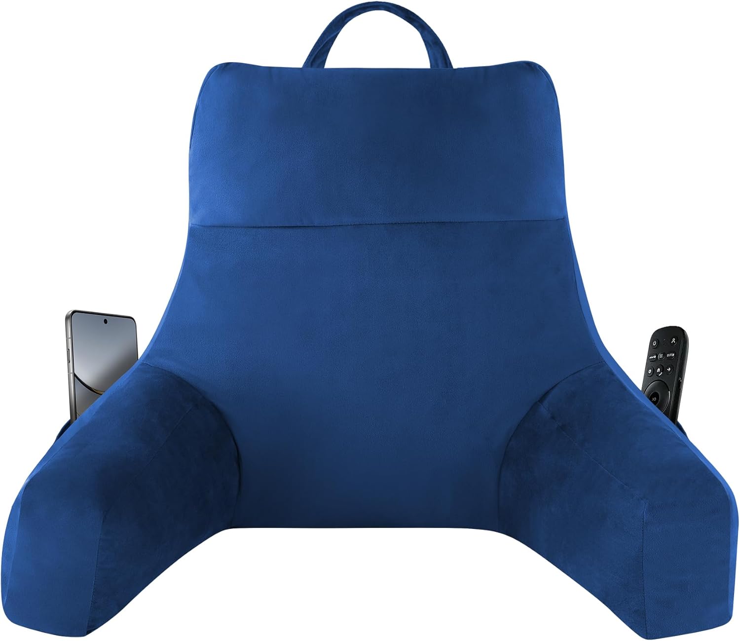 Ipynbap Back Pillow for Bed Sitting up, Reading Pillow for Sitting in Bed Adult, Back Support Pillow, Memory Foam Sit up Lounge Backrest Pi…