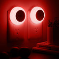 fesnne Night Light, Night Lights Plug into Wall, Dusk to Dawn Sensor, Red Led Night Light 0.5W, 2 Pack Nightlight for Adults, Bedroom…