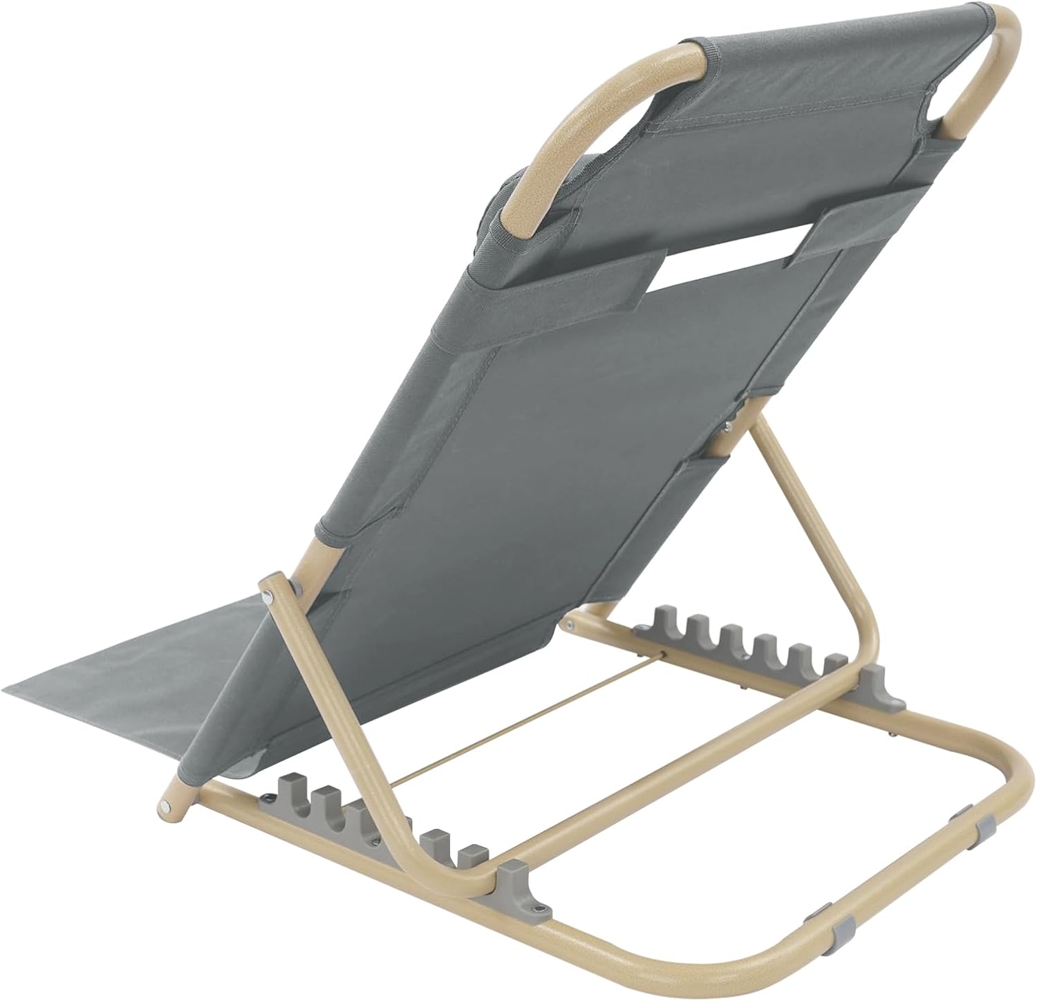 PERFERATE Bed Backrest Support Portable Bed Chair 7 Gears Adjustable Lifting Beds Backrest Folding Reading Chair with Pillow for Elderly…