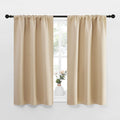 NICETOWN Blackout Room Darkening Curtains - Home Decoration Light & Noise Reducing Thermal Insulated Window Draperies with Rod Pocket Top…
