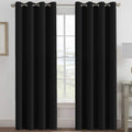 H.VERSAILTEX Blackout Curtains for Bedroom Black Out Curtains 90 inch Thermal Insulated Long Blackout Curtains for Living Room,…
