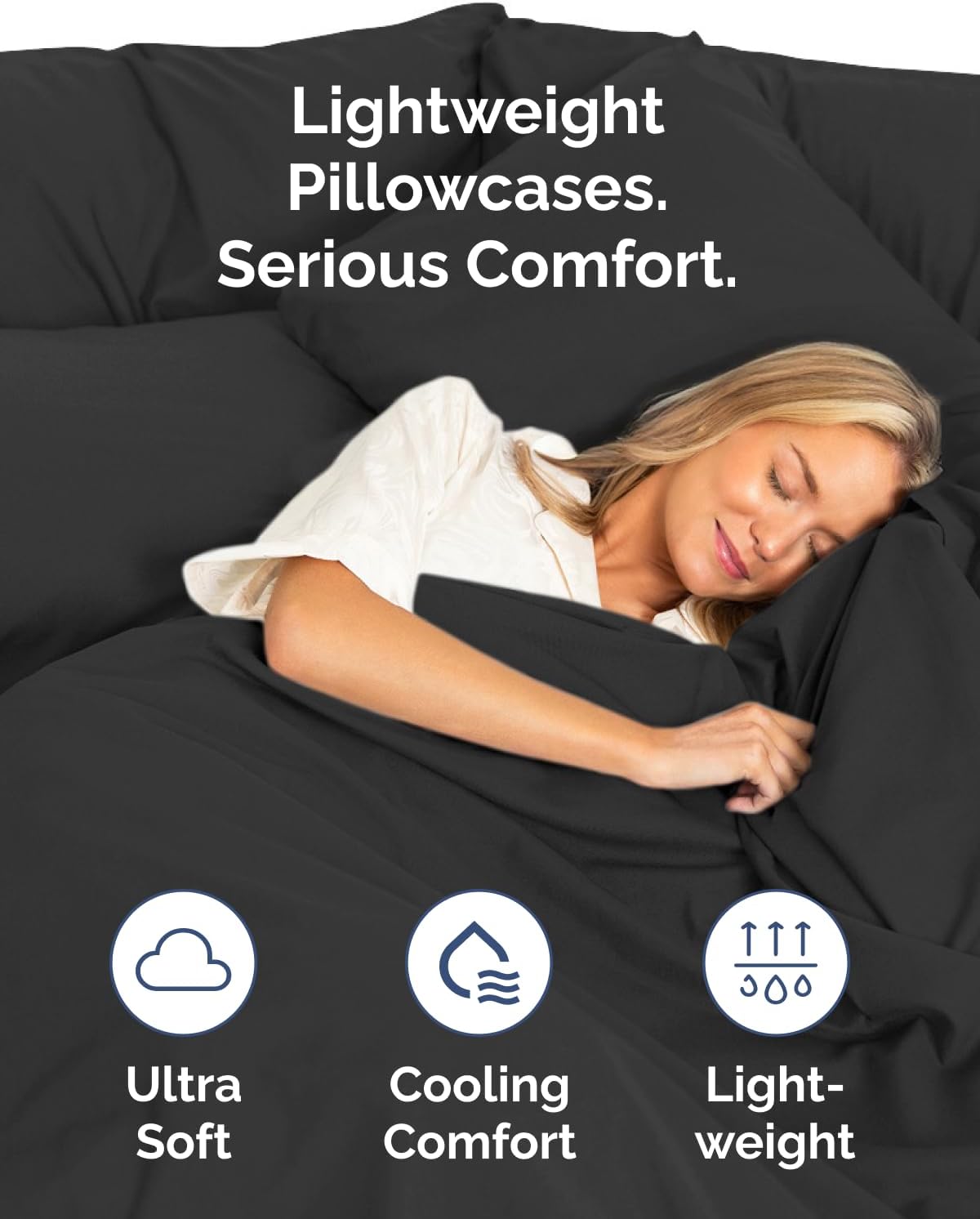 King Standard Pillow Cases Set of 6 - Ultra Soft Hotel Quality Pillowcase Covers - Comfy & Wrinkle Free - Shrink & Fade Resistant…