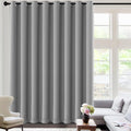 H.VERSAILTEX Blackout Curtains for Sliding Glass Door Room Divider Curtains Noise Reduce Curtain Panel Portable Window Screen S…