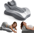 Generic Ergonomic Reading Pillow, Memory Foam Wedge Pillow, Adjustable Neck Pillows, Multi-Positional Support Cushion for Stomach Sl…