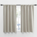 Nicetown Blackout Curtains for Living Curtains, Room Darkening Window Curtain Panels, easy maintenance Solid Thermal Insulated…