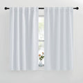 NICETOWN Bunk Bed Insulated Room Darkening Curtains - (Cloud Grey Color) W42 x L50, 2 Pieces, Modern Design Thermal Privacy Protection…