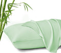 MR&HM Queen Pillow Cases Set of 2, Cooling Pillow Case for Hot Sleepers 20"x30", Breathable & Moisture Wicking, Soft Envelope Pillowca…