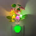 Sensor LED Night Light, Color Changing Flower Night Light Plug-in Wall Based Mushroom Lamp, Gift for Kids Adults, Cute Flower Nursery…