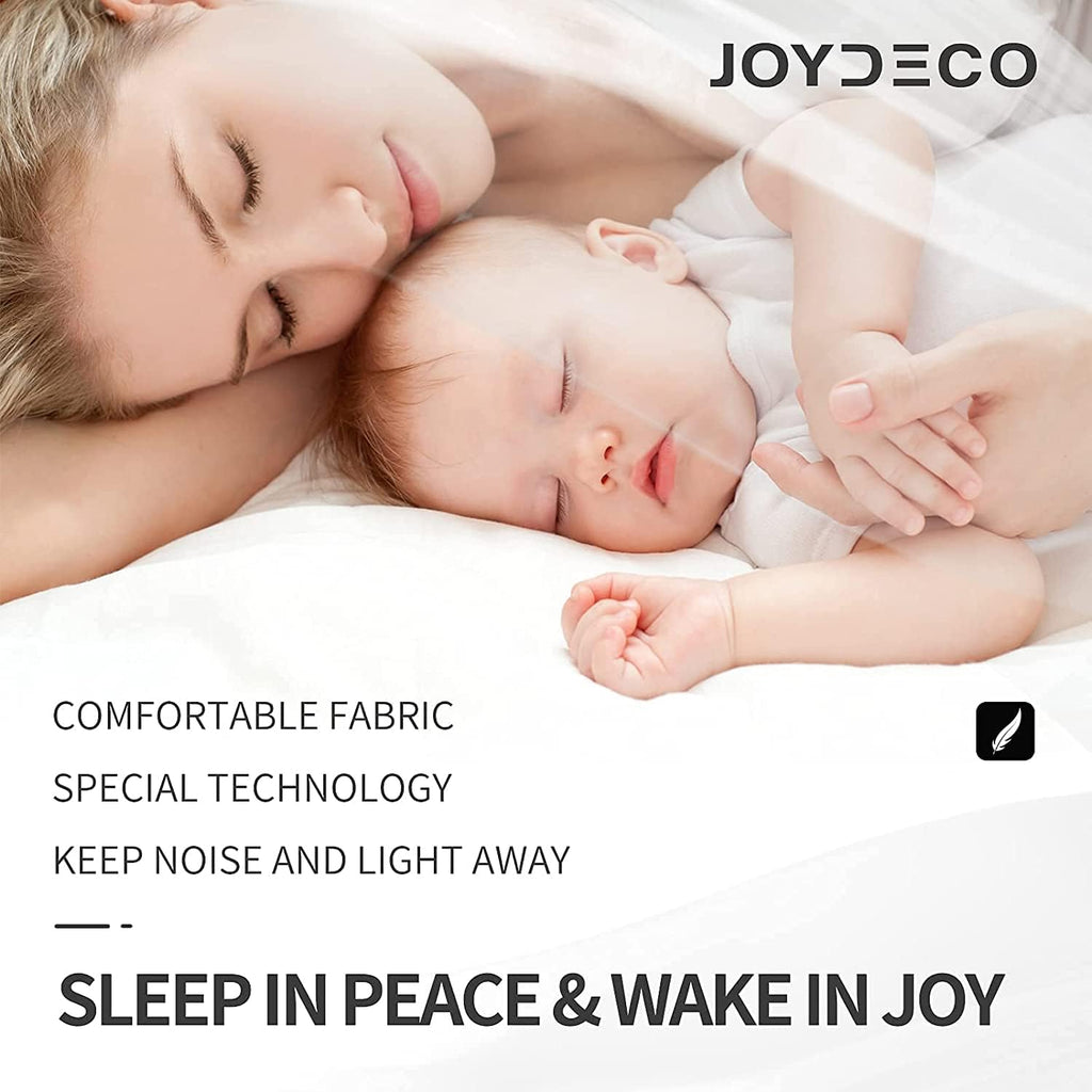 Joydeco Blackout Curtains 72 Inch Length 2 Panels Set, Thermal Insulated Long Curtains& Drapes 2 Burg, Room Darkening Grommet Drapes for Li…