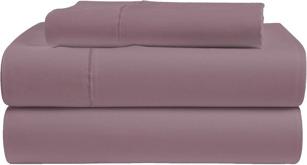 Ambra Linens 100% Organic Cotton Sheets - 3 PC Twin XL Sheet Sets - Soft, Comfy, Breathable & Cooling Bedding Set - Deep Pockets, Easy-Fit,…