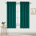 DWCN Blackout Curtains Thermal Insulated, Energy Saving & Noise Reducing Bedroom and Living Room Curtains, Hunter Green, W 42x L 63 Inch…