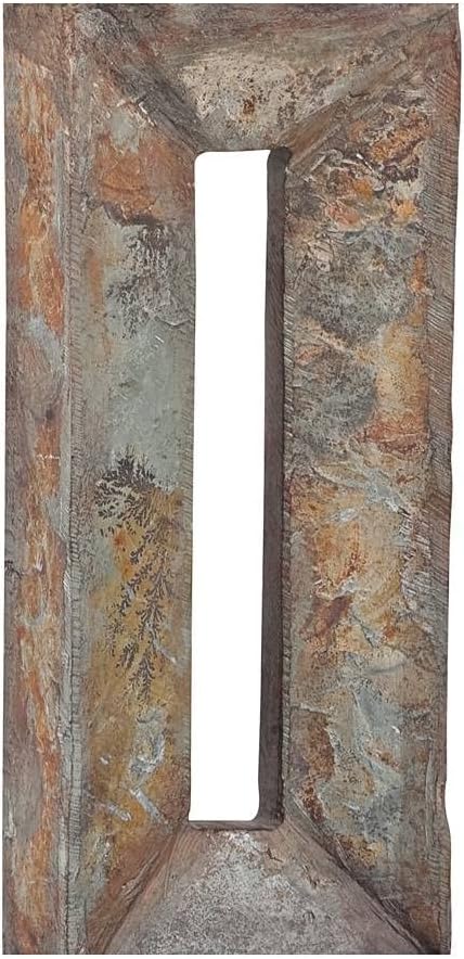 Franklin Iron Works Tahoe Small Rustic Traditional Style Table Lamps 26" High Set of 2 Natural Stale Open Base Rectangular Box Shade for…
