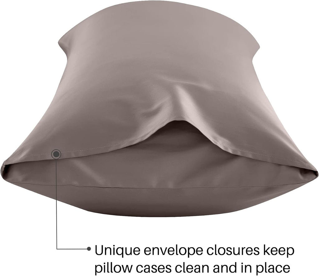 Oubonun 100% Cotton Body Pillowcase - 800 Thread Count/21x54, Moisture Absorbent and Breathable, Hotel Body Pillow Cover for All Seasons, C…