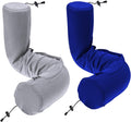 Dot&Dot Twist Memory Foam Travel Pillow for Airplanes - Travel Neck Pillow for Sleeping - Airplane Pillow for Neck Support, Lumbar a…