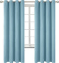 BGment Room Darkening Curtains 72 Inches Long - Grommet Thermal Insulated Drapes Window Treatment Curtains for Bedroom, 2 Panels, 52 x 72 I…