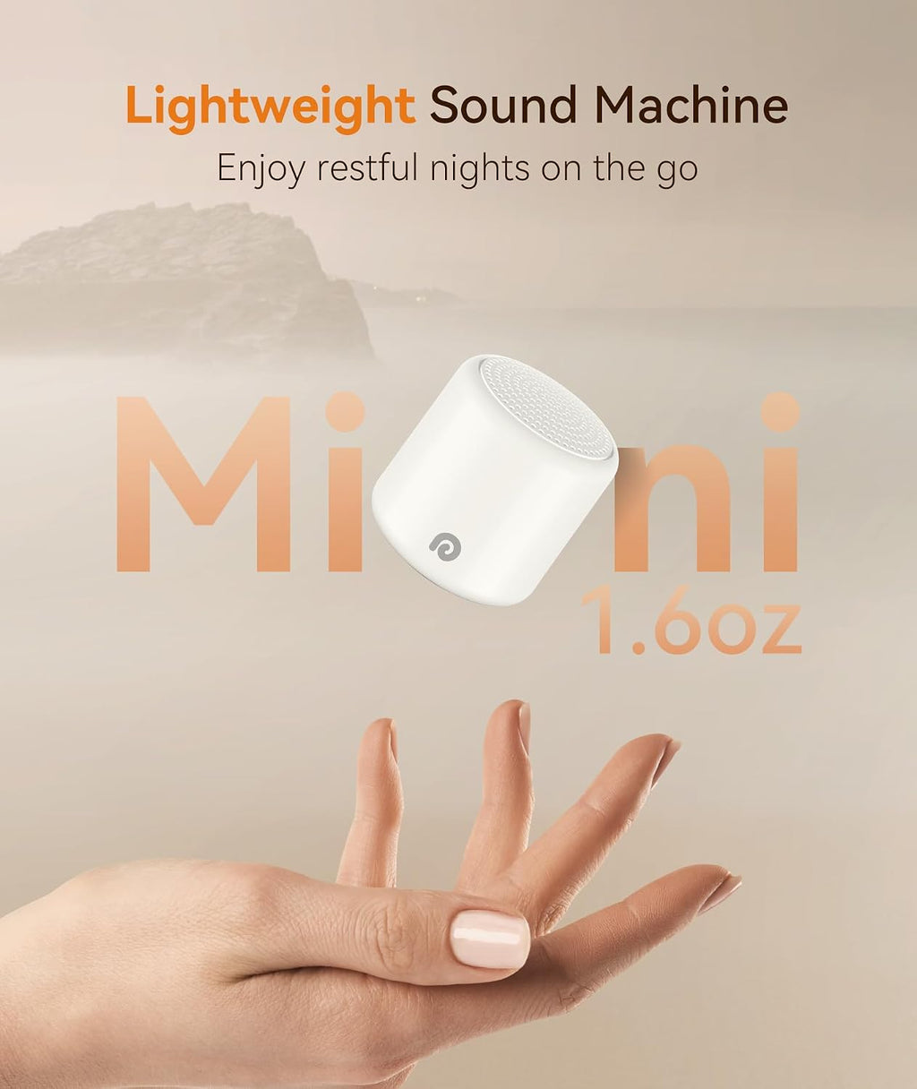 Dreamegg Sound Machine - Portable Sound Machine for Baby & Adults, 16 Soothing Sounds, Timer