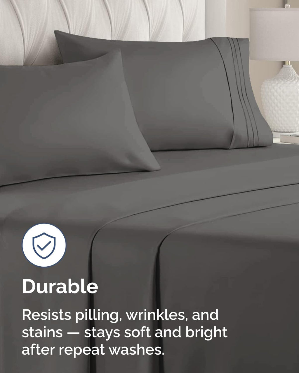 Queen Pillow Cases Set of 8 - Ultra Soft Hotel Quality Pillowcase Covers - Comfy, Cozy & Wrinkle Free - Shrink, Stain & Fade Resistant…