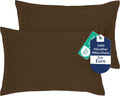 Royalelinens Royale Linens Pillow Shams 2 Pack Euro Size 26x26 Inch - Brushed 1800 Microfiber - Bed Pillow Shams, Wrinkle Resistant Super S…