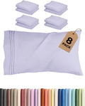 King Pillow Cases Set of 8 - Ultra Soft Hotel Quality Pillowcase Covers - Comfy, Cozy & Wrinkle Free - Shrink & Fade Resistant - Machine…