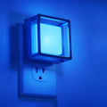 DORESshop Blue Night Light [2 Pack], Night Lights Plug Into Wall, Night Light Dusk to Dawn Sensor, LED NightLight Adjustable Brightness…