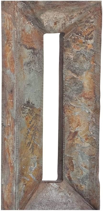 Franklin Iron Works Tahoe Small Rustic Traditional Style Table Lamp 26" High Natural Stale Rectangular Box Shade for Living Room Bedroom…
