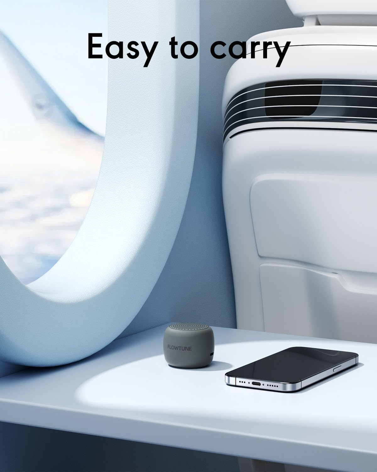 Sound Machine Flowtune White Noise Machine for Baby Adults, Mini Portable Sound Machine for Travel, 6H Timer, 18 Soothing Sleep Sounds…