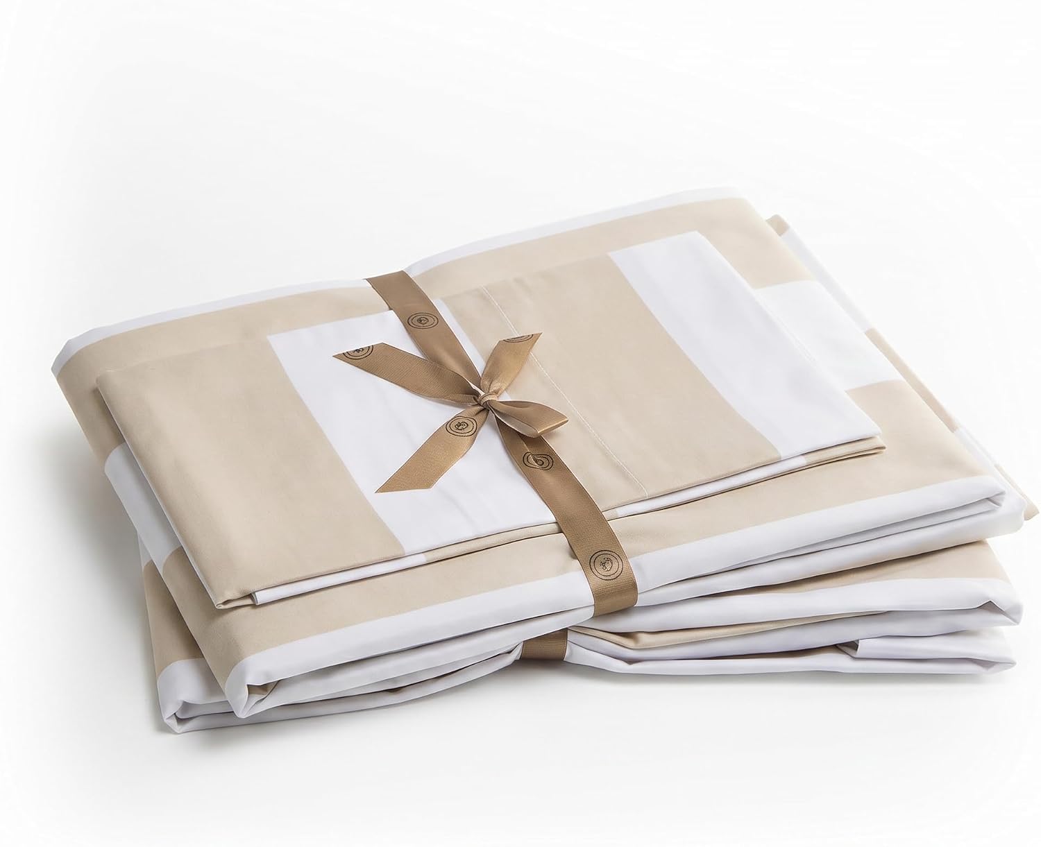 Perupima Peru Pima 415 Thread Count Percal Queen Sheet Set - 100% Peruvian Pima Cotton, 4 Piece (Flat, Fitted, 2 Pillowcases) - Cooling, Cr…