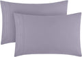 Mellanni Pillow Cases - Luxury, Extra Soft, Cooling Pillow Covers - 2 PC Iconic Collection Pillowcases - Envelope Closure (Standard/Queen 2…