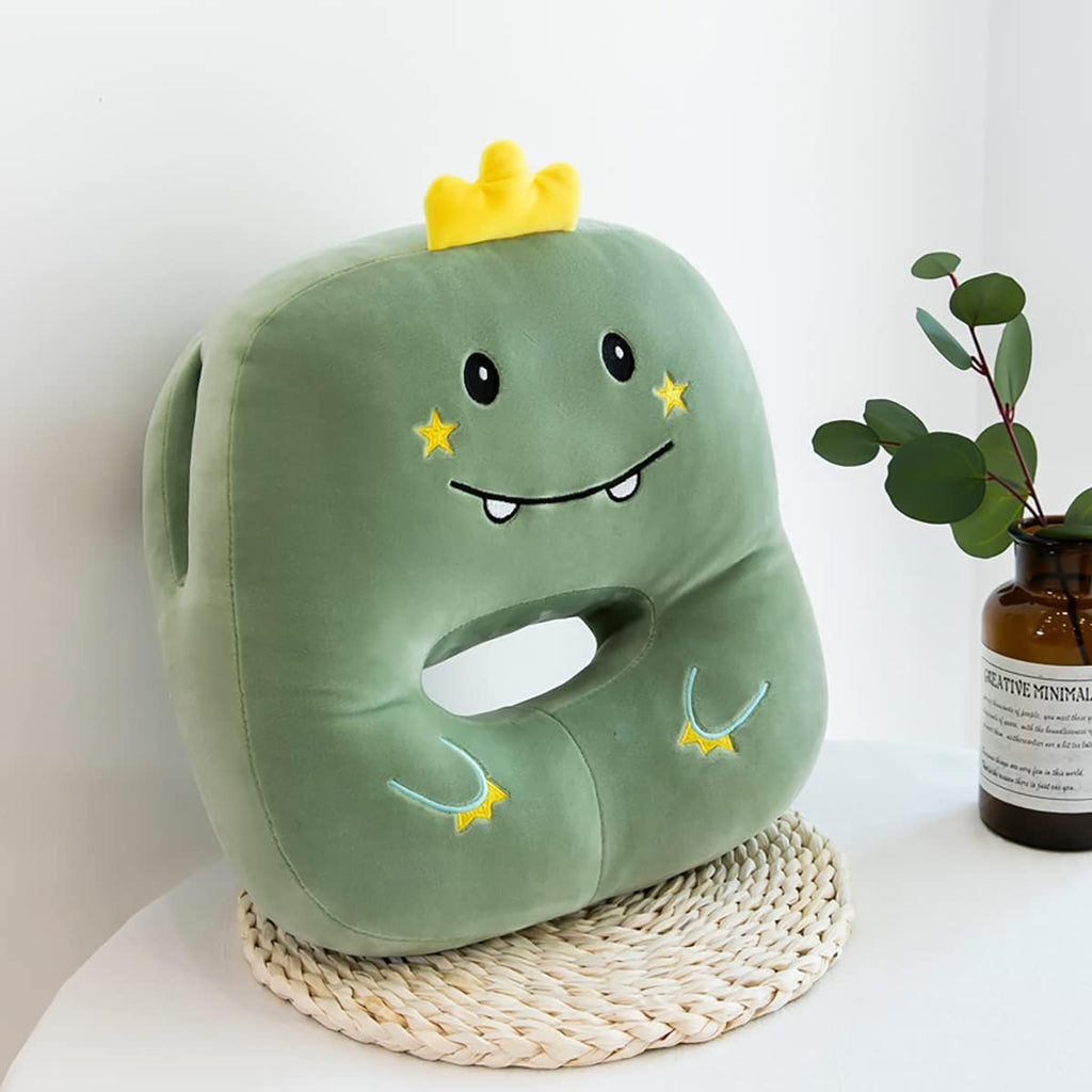Kg Alpha Dinosaur Plush Stuffed Cute Napping Toy Pillow for Kids Girls, Kawaii Toys Throw Pillow Doll Gift for Girlfriend, Office Neck Pill…