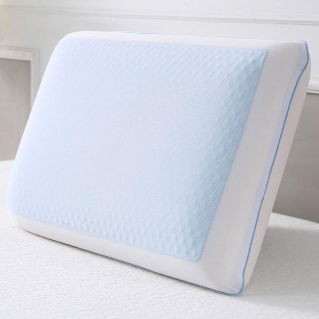 Coolgel Cool Gel Cooling Pillow for Sleeping, Standard Size Cooling Memory Foam Pillow for Hot Sleepers, Reversible Ergonomic Design, Press…