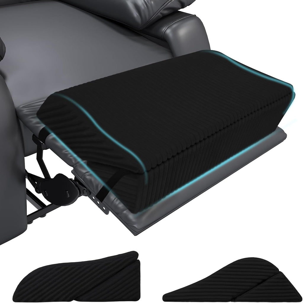 idee-home Recliner Leg Rest Cushion, Recliner Footrest Extender Pillow with Removable Corduroy Cover, 2 in 1 Foldable Ergonomic Foot…
