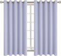 BGment Blackout Curtains - Grommet Thermal Insulated Room Darkening Bedroom and Living Room Curtains, Set of 2 Panels (70 x 63 Inch, Lavand…