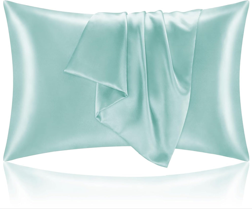 Bedelite Satin Pillowcase for Hair and Skin, Super Soft and Cooling Similar to Silk Pillow Cases 2 Pack with Envelope Closure, Gift for Wom…