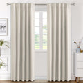 H.VERSAILTEX Light Reducing Curtains Thermal Insulated Window Treatment Panels Room Darkening Privacy Assured Drapes for Living…