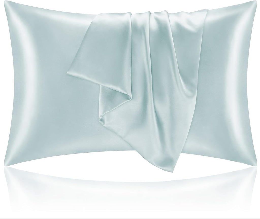 Bedelite Satin Pillowcase for Hair and Skin, Super Soft and Cooling Similar to Silk Pillow Cases 2 Pack with Envelope Closure, Gift for Wom…