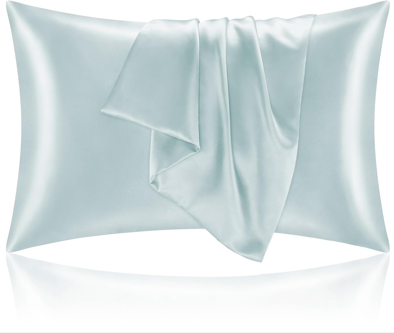 Bedelite Satin Pillowcase for Hair and Skin, Super Soft and Cooling Similar to Silk Pillow Cases 2 Pack with Envelope Closure, Gift for Wom…