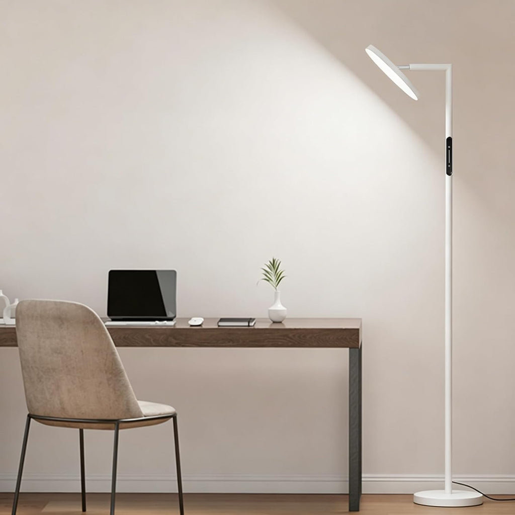 Floor Lamps for Living Room, 32W 3000LM Super Bright LED Torchiere Floor Lamp with Remote & Touch Control, 69" Standing Lamp with…
