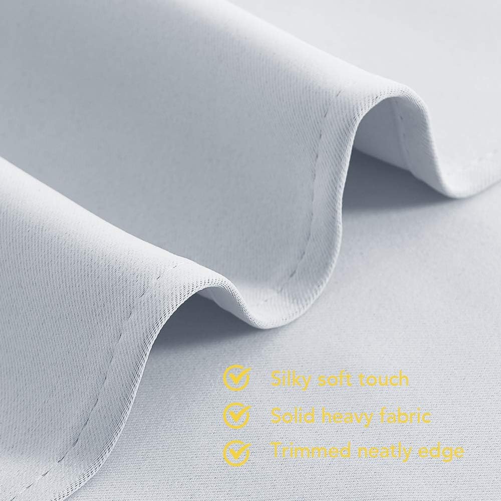 NICETOWN Room Darkening Draperies Curtains Panels, Window Treatment Thermal Insulated Grommet Room Darkening Curtains/Drapes for Bedroom…