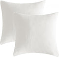 DefineCozyHealthyLife SE SOFTEXLY Muslin Pillowcases Throw Size 100% Cotton, 2 Pack Linen Like Pillow Shams with Zippered Closure, Ultral S…