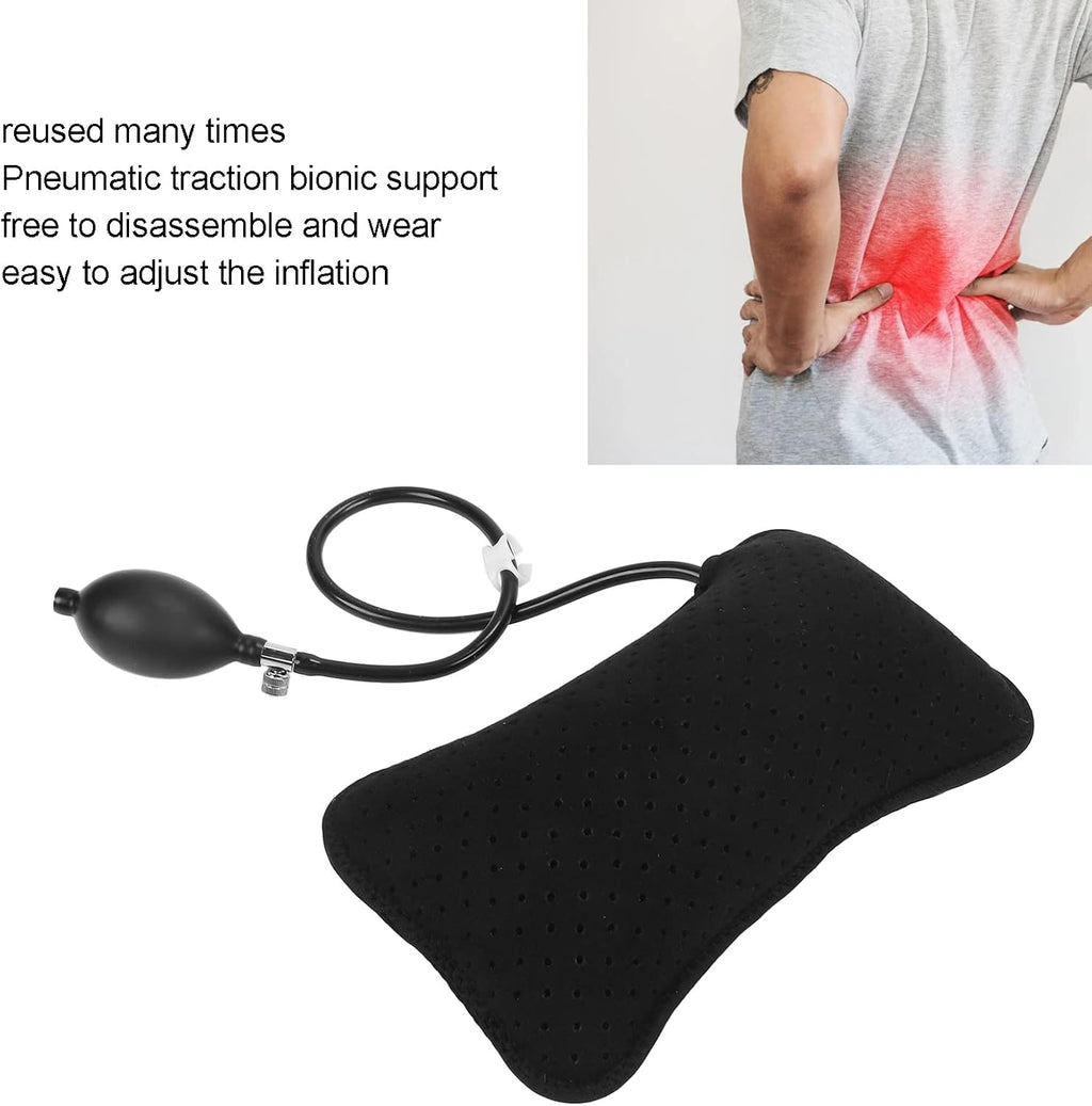 Joyzan Air Inflatable Lumbar Support Pillow, Portable Breathable Lower Back Supports Cushion Backrest Fatigue Head Neck Airplane Seat…