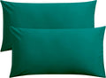 FLXXIE King Pillow Cases Set of 2, Soft Microfiber Pillow Covers with Envelope Closure, Wrinkle, Fade and Stain Resistant Pillowcases…