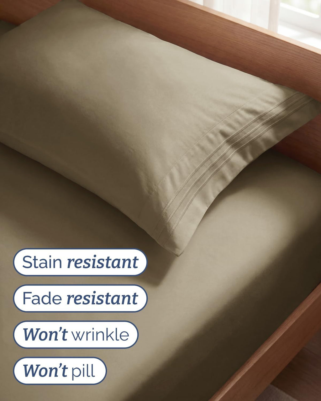 Twin Size 3 Piece Sheet Set - Comfy Breathable & Cooling Sheets - Hotel Luxury Bed Sheets for Women & Men - Deep Pockets, Easy-Fit, Extra…