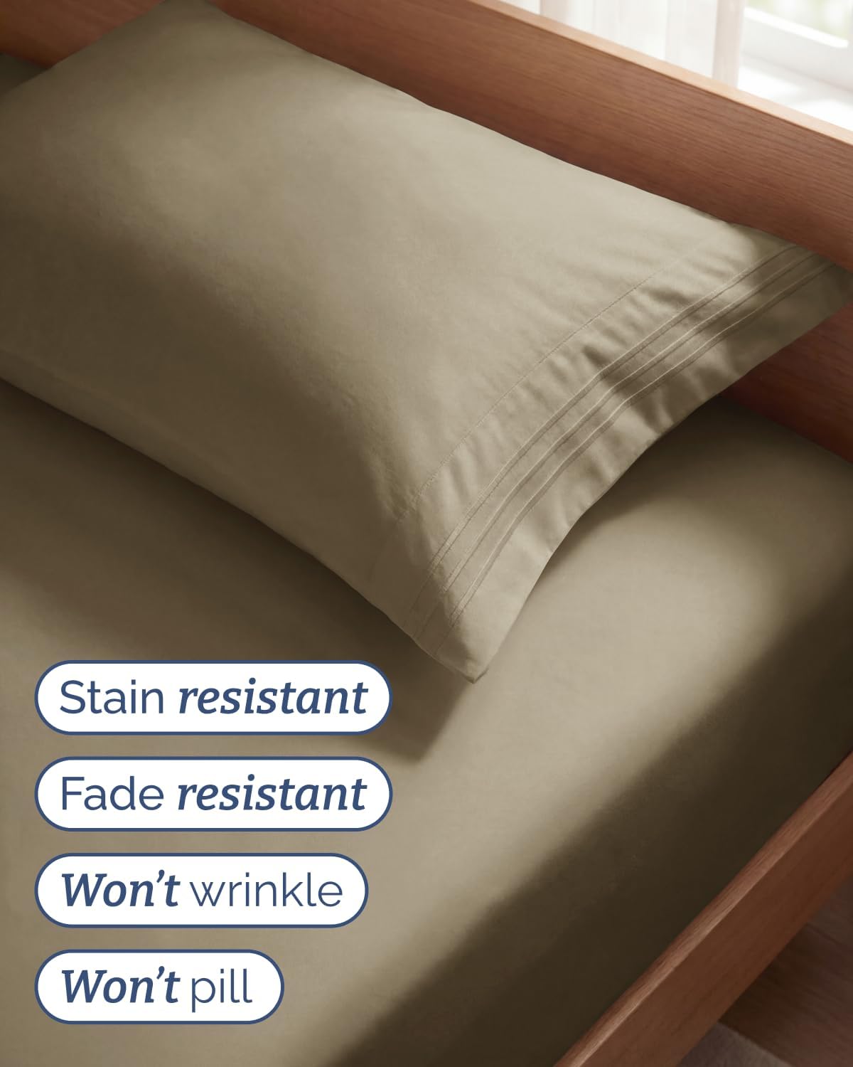 Twin Size 3 Piece Sheet Set - Comfy Breathable & Cooling Sheets - Hotel Luxury Bed Sheets for Women & Men - Deep Pockets, Easy-Fit, Extra…